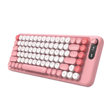 Combo Tastatura si Mouse Wireless TEKHERO® GOMOCHI, Design Ergonomic, Taste Silentioase, 75%, Conexiune 2.4GHz, pentru Office si Acasa, compatibil cu Laptop, Tableta, PC/Mini-PC, Telefon